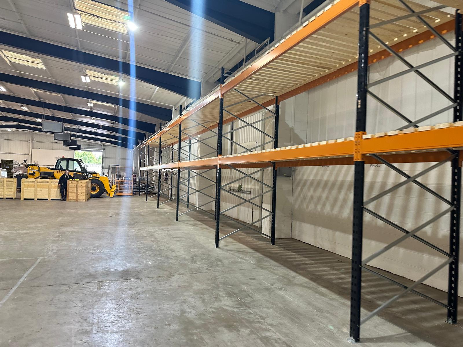 Empty shelves